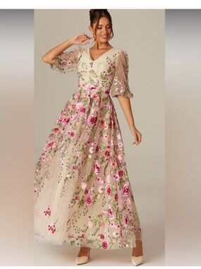 New AW Bridal Floral
Embroidered Breezy Dress 10